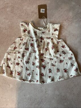 Sofia Mila Boutique Organic Cotton Dress 0-3 Months